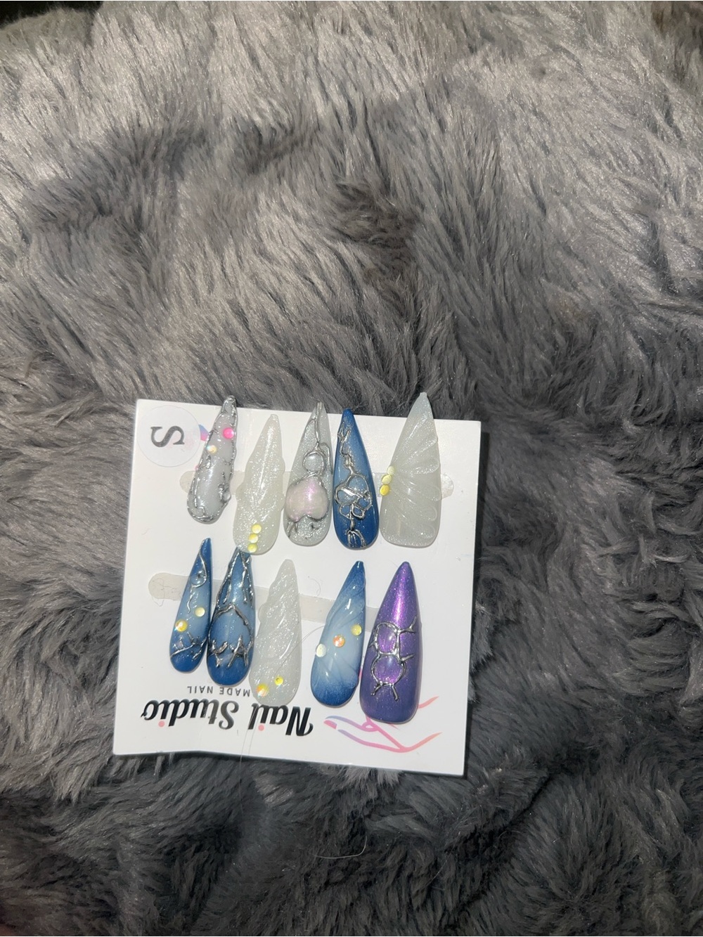 Handmade acrylic nails